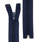 Rits deelbaar | spiraal 5 | 100 cm | donkerblauw Deelbare Rits RITS - D - #5 - 100 - CM - 058 - DONKERBLAUW